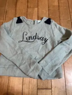 Lindsay 長袖カットソー リボン付き