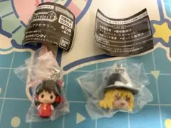 【東方Project めじるしアクセサリー】博麗霊夢 ゆっくり魔理沙 二点セット