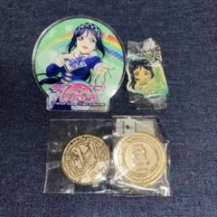 ラブライブ！サンシャイン!! 松浦果南 グッズ まとめ売り バッジ チャーム
