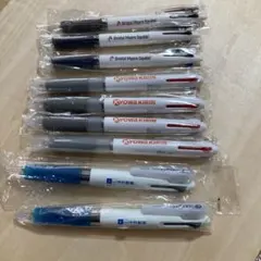 3色ボールペン9本セット　製薬会社ノベルティ