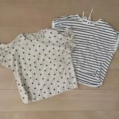 女の子 グローバルワーク ikka 半袖Tシャツのサムネイル