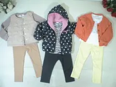 ア*ス様 21-6431 子供服　女の子　まとめ売り　79着　90/100㎝サイ