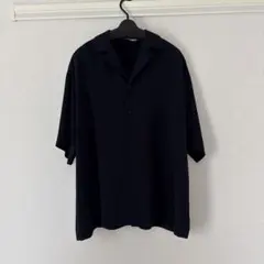 the phos オープンカラーシャツ 25summer navy - メルカリ