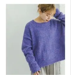 ITEMS URBAN RESEARCH＊ミックスニットプルオーバー