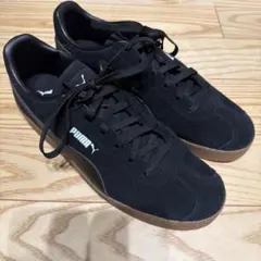 【極美品】PUMA Club 2.0 Suede 29cm ブラック ガムソール