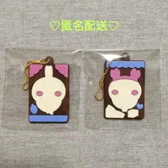 ちいかわ キャラパキ ラバーマスコット うさぎ&古本屋セット