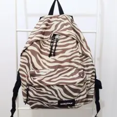 EASTPAK ゼブラ柄 リュック バックパック アニマル柄のサムネイル