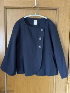 SM2 ノーカラージャケット ネイビー