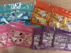 ポケモン　セブンイレブン配布　ジッパーバッグ9個セット