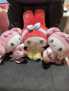 サンリオキャラクターズマイメロディ3点セットです。