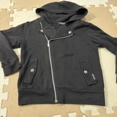 COMME CA ISM ブラックジャケット 120A