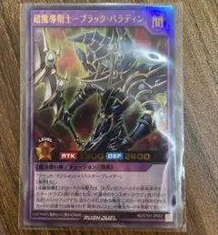 24時間以内発送　ブラックパラディン　ウルトラ　パラレル　ラッシュデュエル