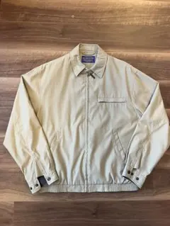 90s PENDLETON スウィングトップ ハリントンジャケット ベージュ Sのサムネイル