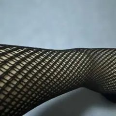 ブラックネットタイツ スト
