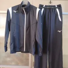 新品未使用 MIZUNO ウォームアップスーツ S ネイビー×ホワイト