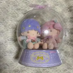 廃盤 キキララ フィギア マスコット 星型ケース付き リトルツイン