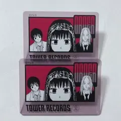 タワレコ　カフェ　アクリルバッジ　大佛　南雲　神々廻　サカモトデイズ