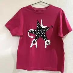 【CLAP 】クラップスター Tシャツ ピンク Mサイズ