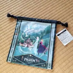 新品タグ付き　アナ雪ファンタジースプリングス巾着パークフローズン ディズニーシー
