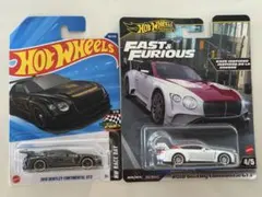 ホットウィール2018 Bentley Continental GT3 2セット