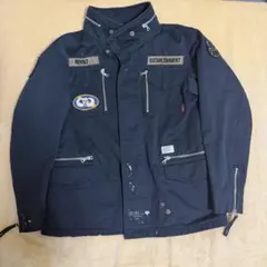 WTAPS ミリタリージャケット M-43 バックプリント スカル 06AW L