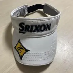 ★Srixon★ZSTAR サンバイザー　白　ゴルフ　54〜60cm
