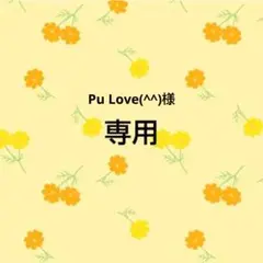 Pu Love(^^)様　専用