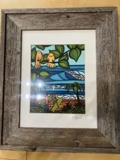 畑正憲 直筆 絵画 額入り - メルカリ