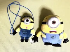 ミニオングッズ　ポーチ、ショルダーポシェット歩く人形