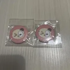 ちいかわ まじかるちいかわ おかおマット缶バッジ ラッコ