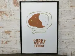 アートポスター　CURRY EVERYDAY.