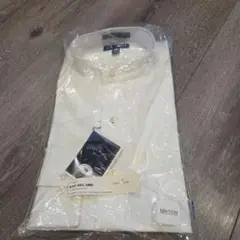 EAST 100%コットン ホワイトドレスシャツ M