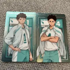 ハイキューメタリックカードコレクション 及川 岩泉