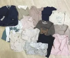 女の子 秋冬 トップス アウター まとめ 80サイズ 秋服多め