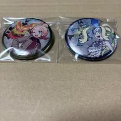 ポケモンセンター ソニア ワンパチ トレーナーズ 缶バッジ ガラル地方