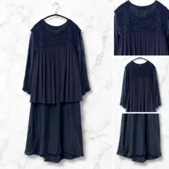 GALLARDAGALANTE ワンピース & レースプリーツベスト