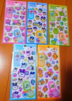 【正規品】平成はっぴーフォン たまごっち 5枚セット