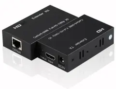 フルHD対応 HDMIエクステンダー 最大60m HDMI over CAT6