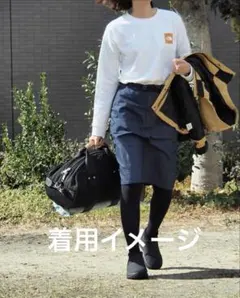 THE NORTH FACE Nylon Denim Field Skirt M - メルカリ
