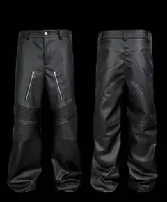 FIVEKOH Black Waxed Raw Denim Jeans - メルカリ