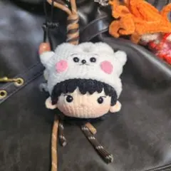 BTS JIN ジン RJ風 あみぐるみ キーホルダー チャーム