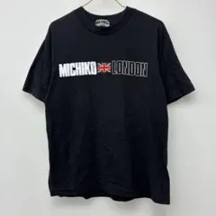 MICHIKO LONDON 半袖Tシャツ ブラック ユニオンジャック　ア53のサムネイル