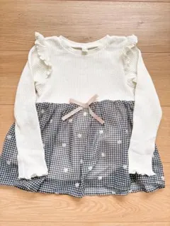 アプレレクール apres les cours 長袖ワンピース 110サイズ