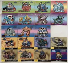 SDガンダム　マーメイド　アイスカード　19枚