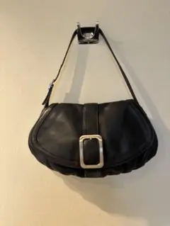 Cole Haan レザー ショルダーバッグ ブラックのサムネイル