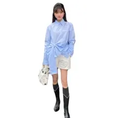 Bibiy刺繍入りグレーショートパンツB. GARDEN SHORT PANTS - メルカリ