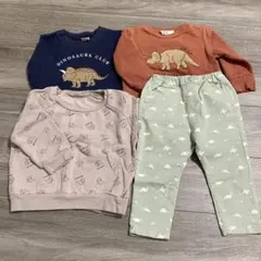 恐竜　ロンT、トレーナー、ズボン