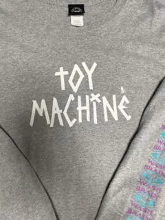 TOY MACHINE トイマシーン　ロンT 珍しい？グレーカラー