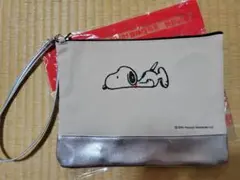 スヌーピー メタリッククラッチバッグ