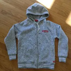 ■Dickies メンズ L フード付きパーカー グレー
